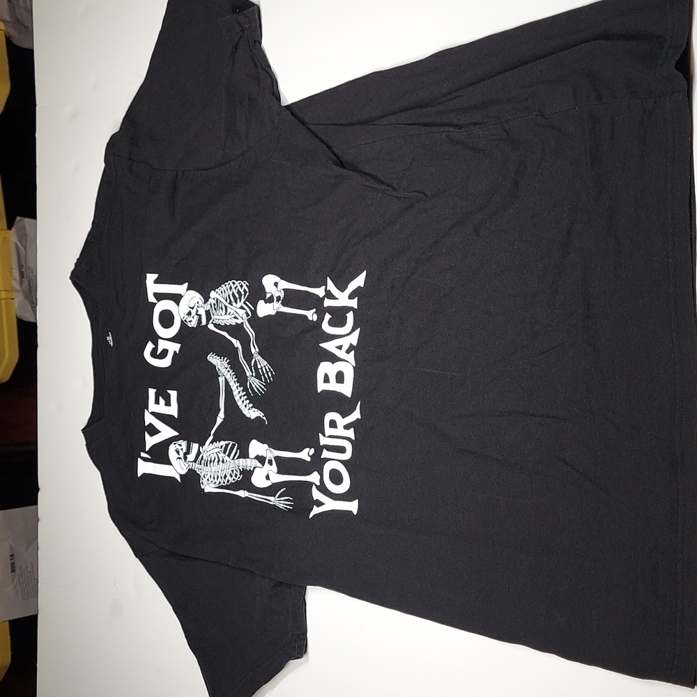 I've Got Your back Skelton Tee Size XL